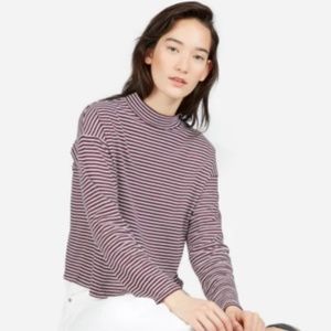 Everlane Square Mockneck Tee